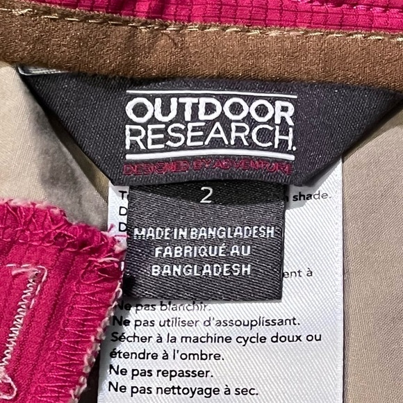 Outdoor Research Quarry Shorts Khaki Outdoor Hiking Camping Size 2 - Picture 2 of 10